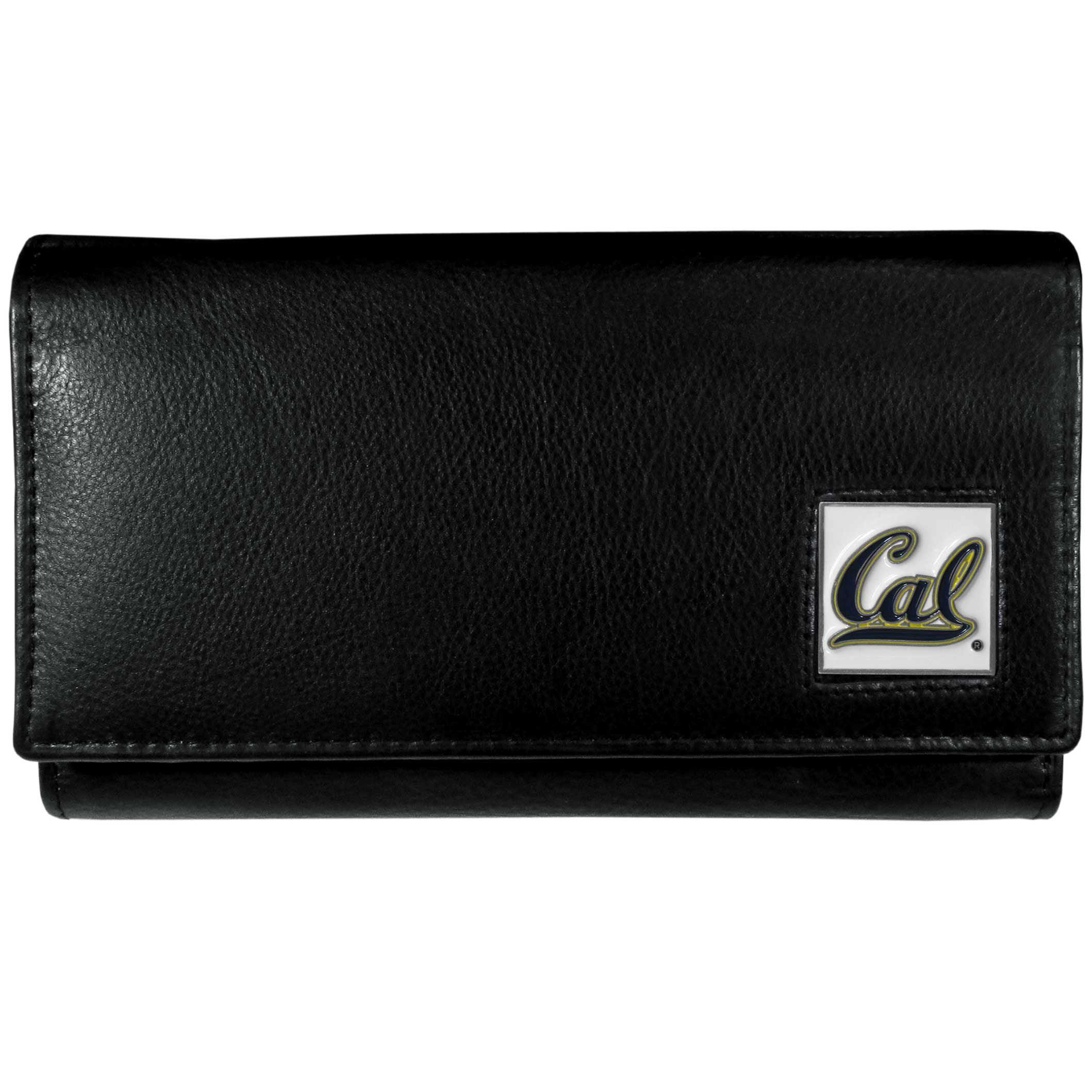 Cal Berkeley Bears Leather Women's Wallet - Siskiyou Buckle