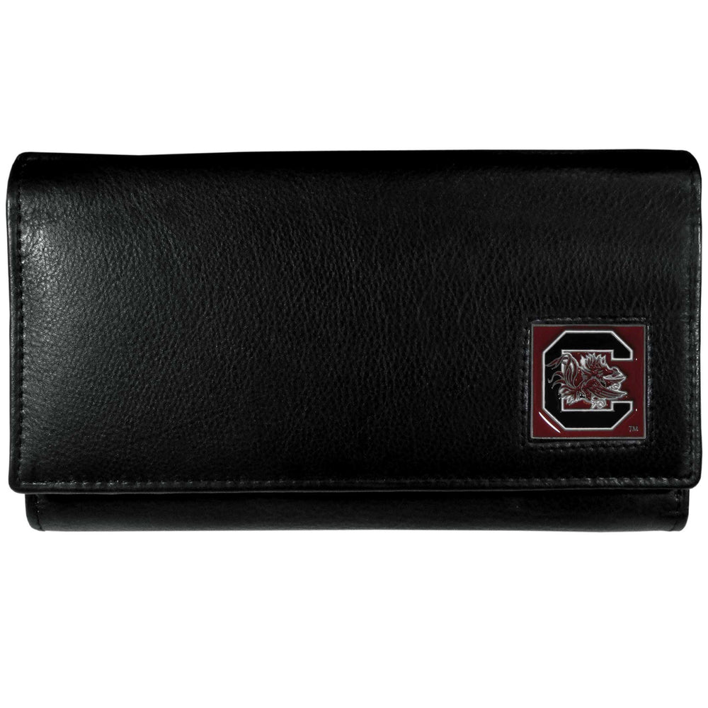 S. Carolina Gamecocks Leather Women's Wallet - Siskiyou Buckle
