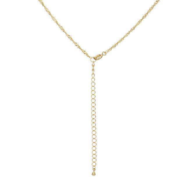 16 Inch Gold Twisted Fashion Chain - JGI - Flyclothing LLC
