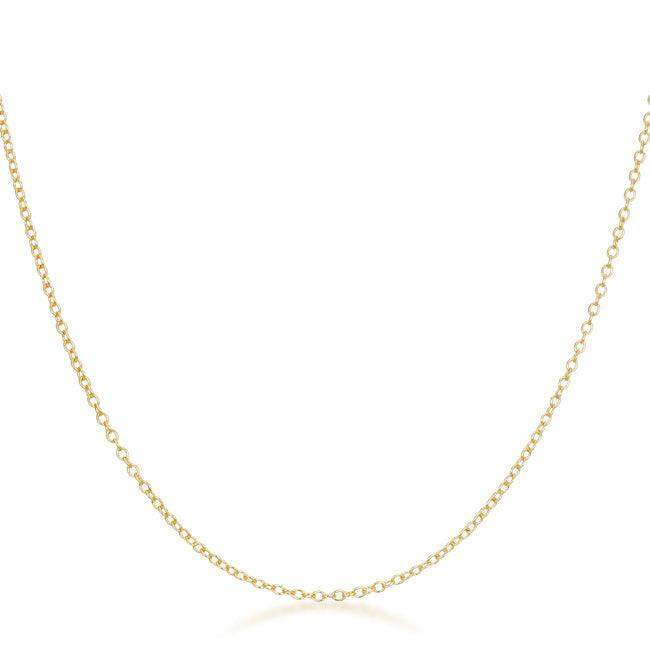 Delicate Gold Link Chain - JGI - Flyclothing LLC