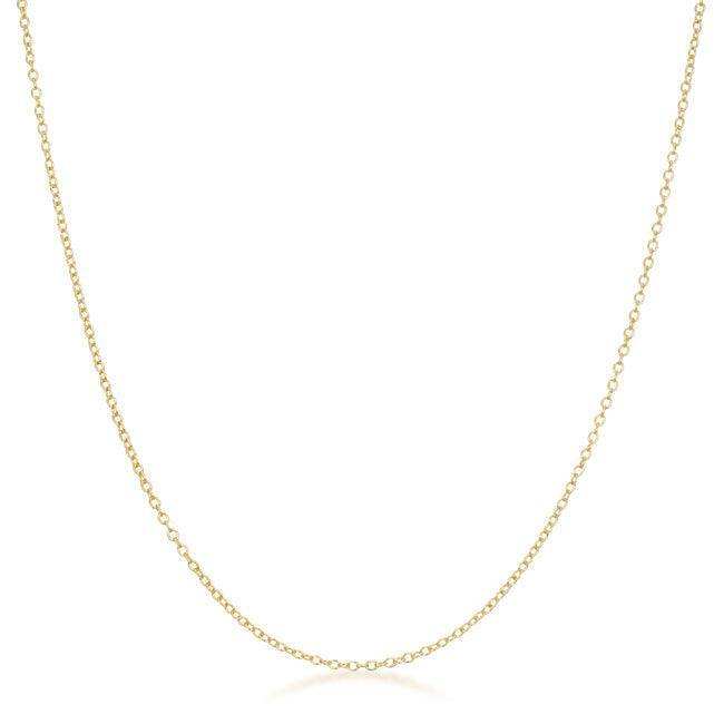 Delicate Gold Link Chain - JGI - Flyclothing LLC