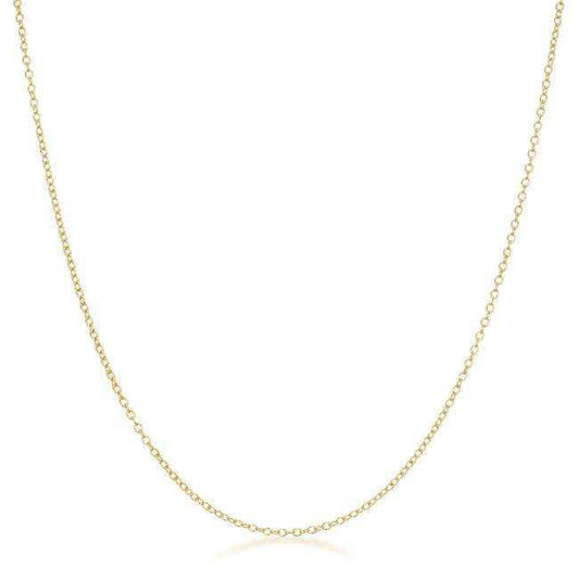 Delicate Gold Link Chain - JGI - Flyclothing LLC