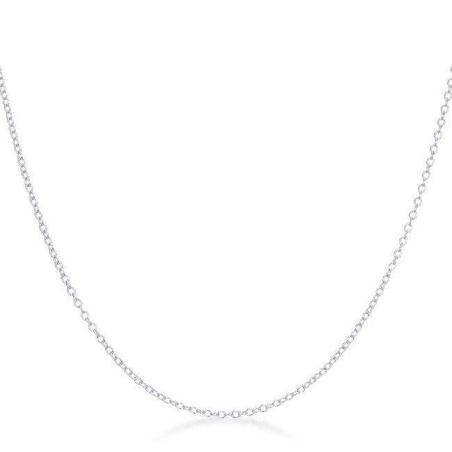 Delicate Silver Link Chain - JGI - Flyclothing LLC