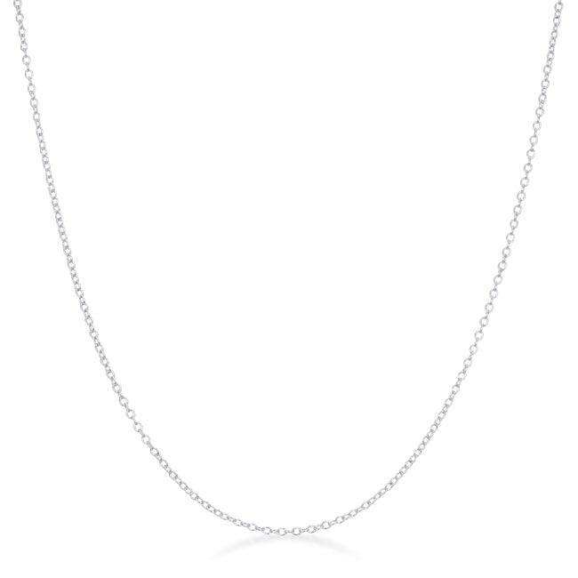 Delicate Silver Link Chain - JGI - Flyclothing LLC
