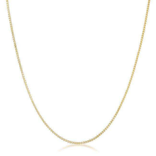 Golden Rolo Chain - 1mm - JGI - Flyclothing LLC