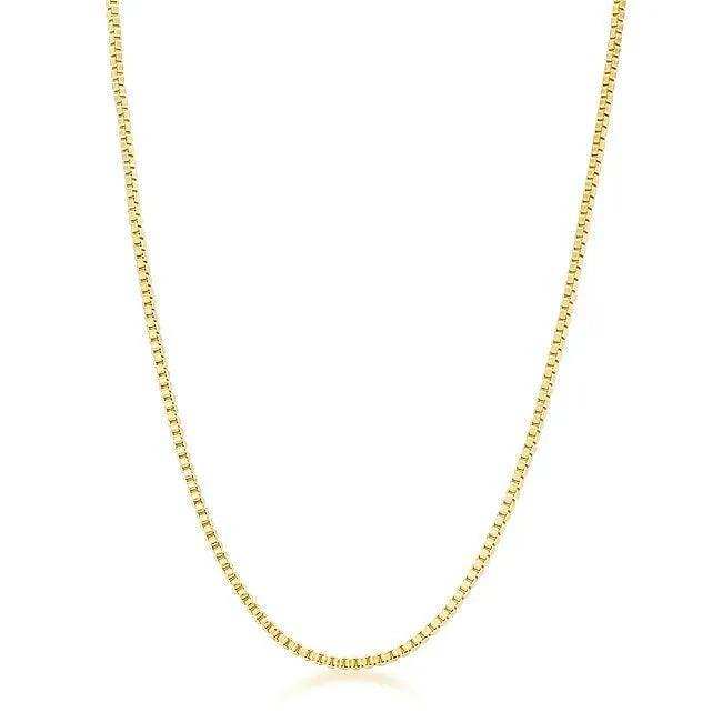Golden Rolo Chain - 2mm - JGI - Flyclothing LLC