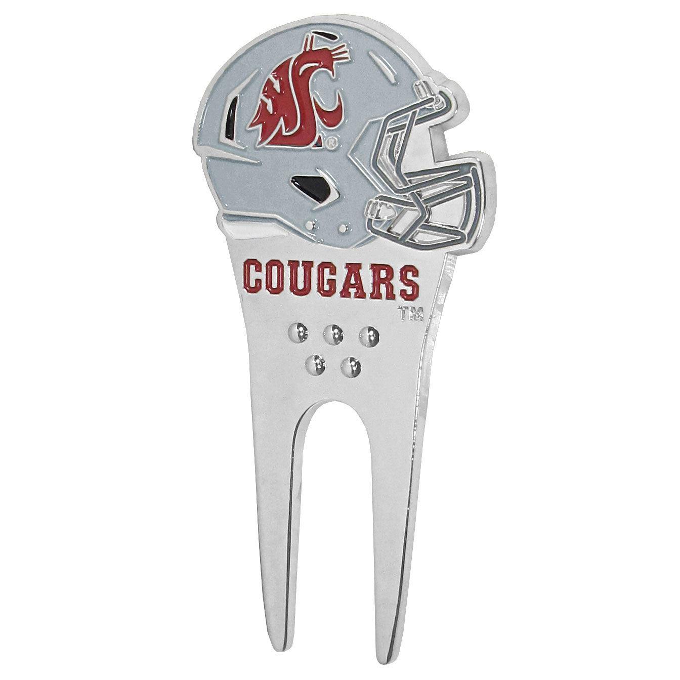 Washington St. Cougars Divot Tool and Ball Marker - Flyclothing LLC