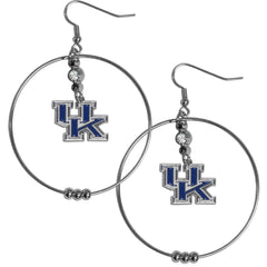 Kentucky Wildcats 2 Inch Hoop Earrings - Flyclothing LLC