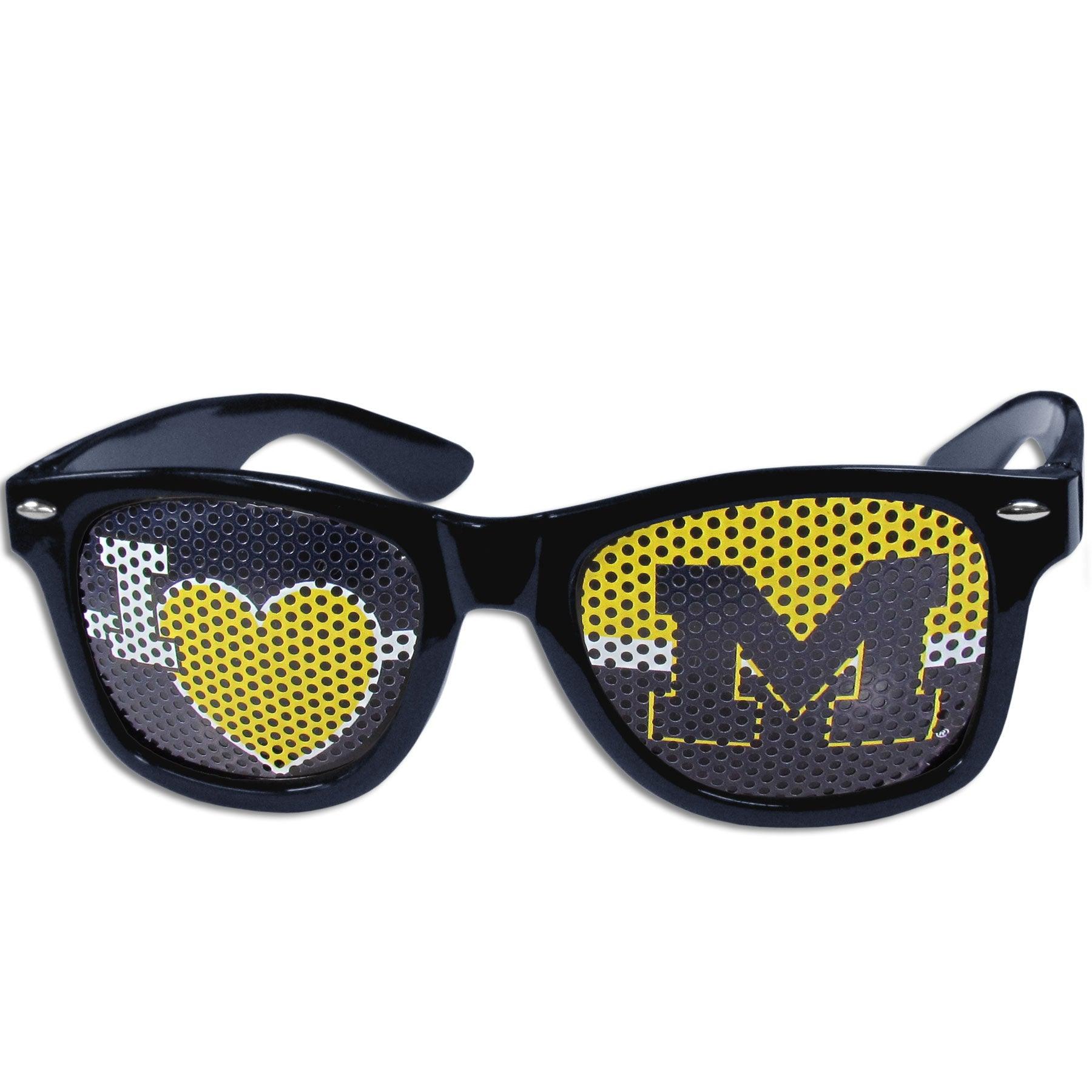 Michigan Wolverines I Heart Game Day Shades - Flyclothing LLC