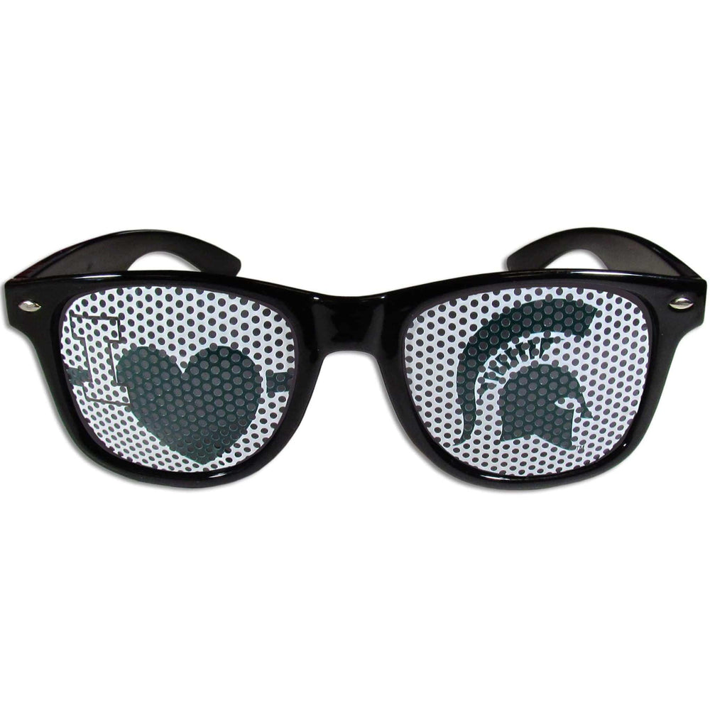 Michigan St. Spartans I Heart Game Day Shades - Siskiyou Buckle
