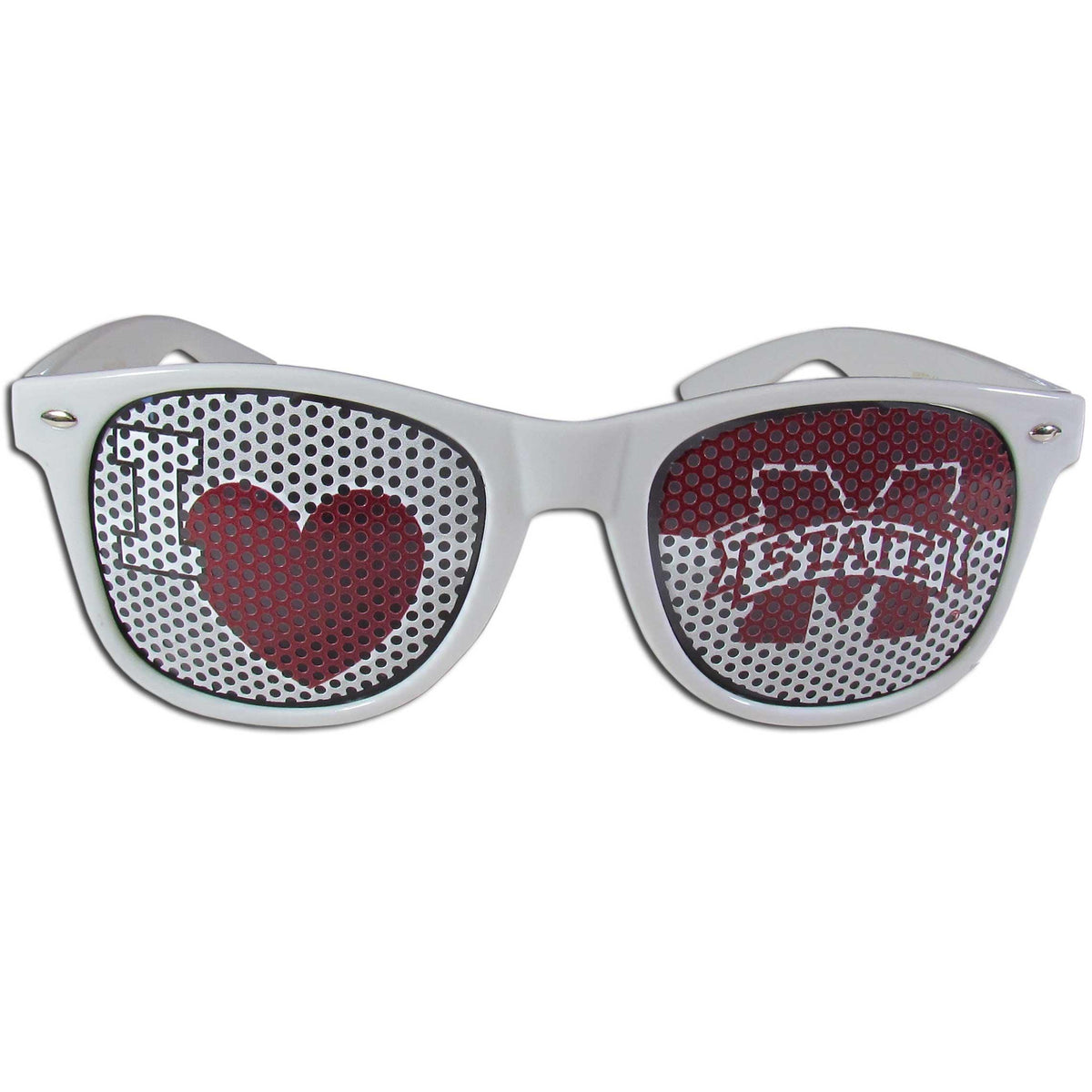 Mississippi St. Bulldogs I Heart Game Day Shades - Flyclothing LLC