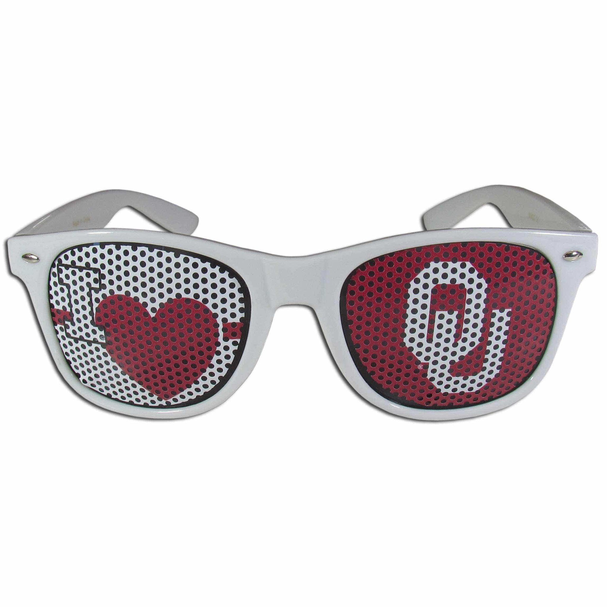 Oklahoma Sooners I Heart Game Day Shades - Siskiyou Buckle - Flyclothing LLC