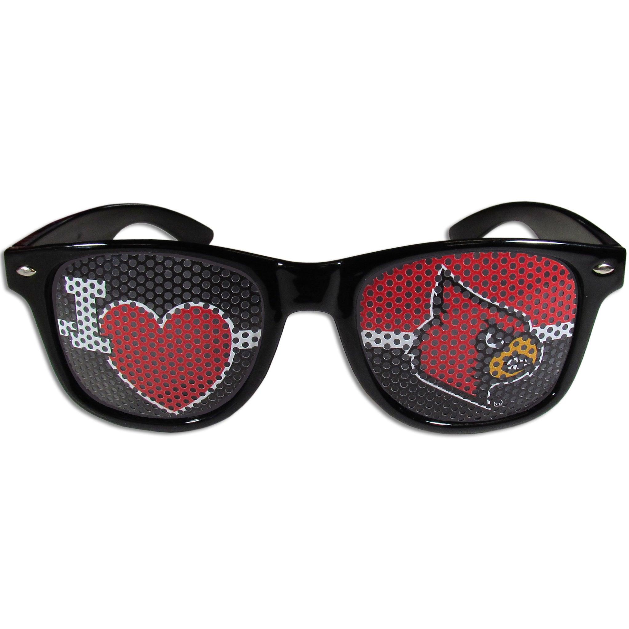 Louisville Cardinals I Heart Game Day Shades - Flyclothing LLC