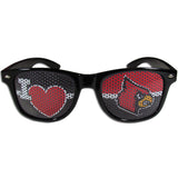 Louisville Cardinals I Heart Game Day Shades - Siskiyou Buckle