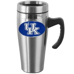 Kentucky Wildcats Steel Travel Mug w/Handle - Siskiyou Buckle