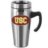 USC Trojans Steel Travel Mug w/Handle - Siskiyou Buckle