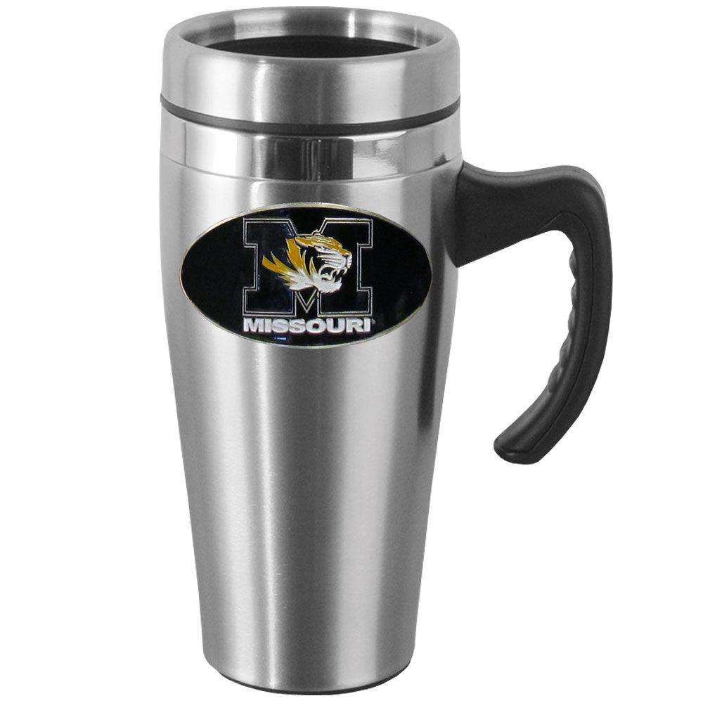 Missouri Tigers Steel Travel Mug w/Handle - Siskiyou Buckle - Flyclothing LLC