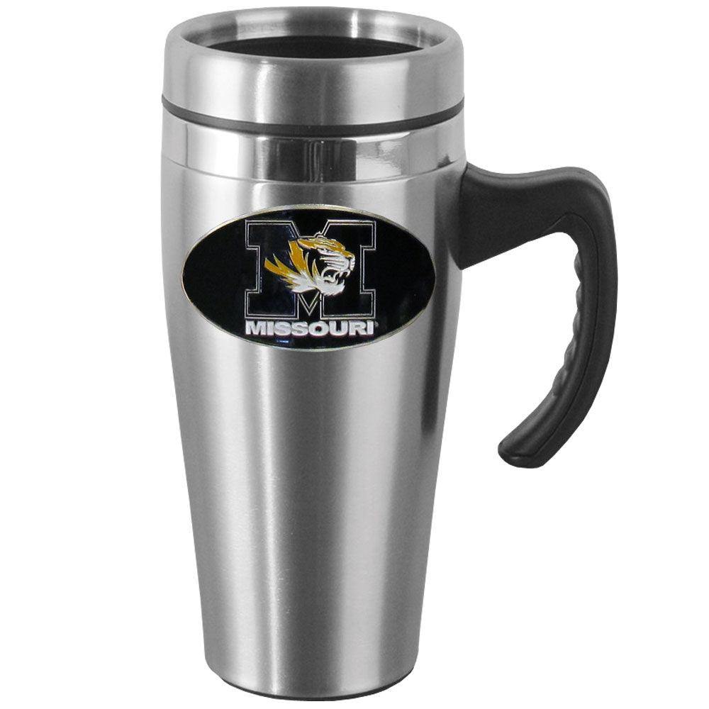Missouri Tigers Steel Travel Mug w/Handle - Siskiyou Buckle