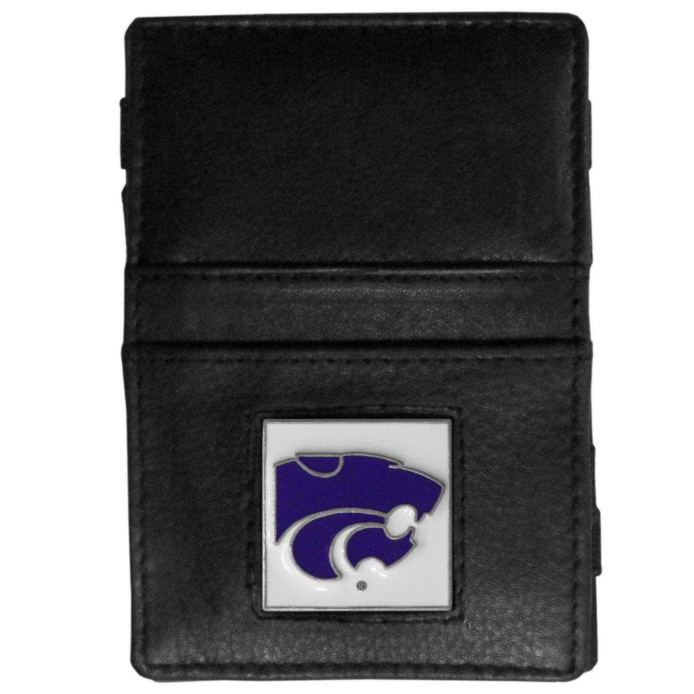 Kansas St. Wildcats Leather Jacob's Ladder Wallet - Siskiyou Buckle