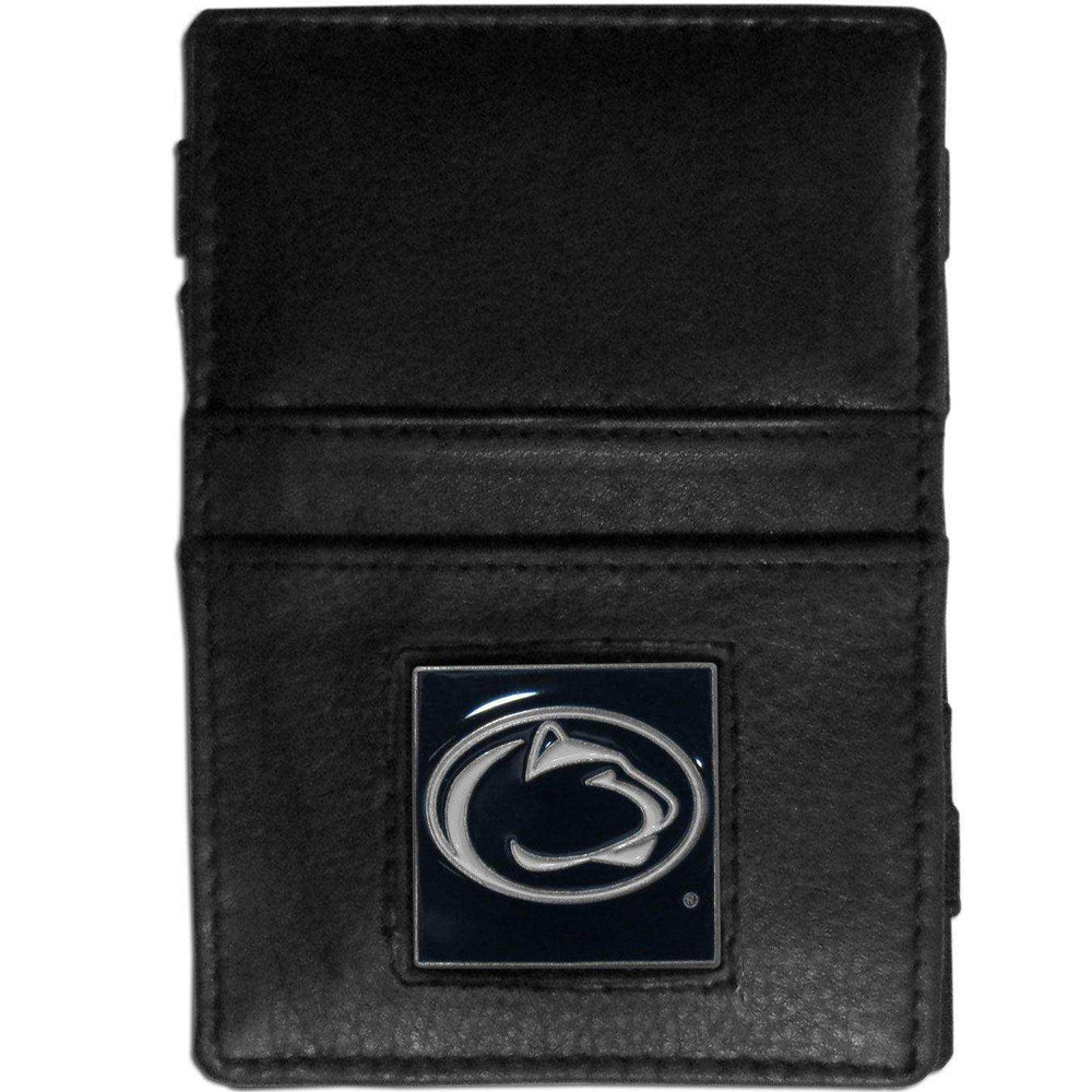 Penn St. Nittany Lions Leather Jacob's Ladder Wallet - Siskiyou Buckle