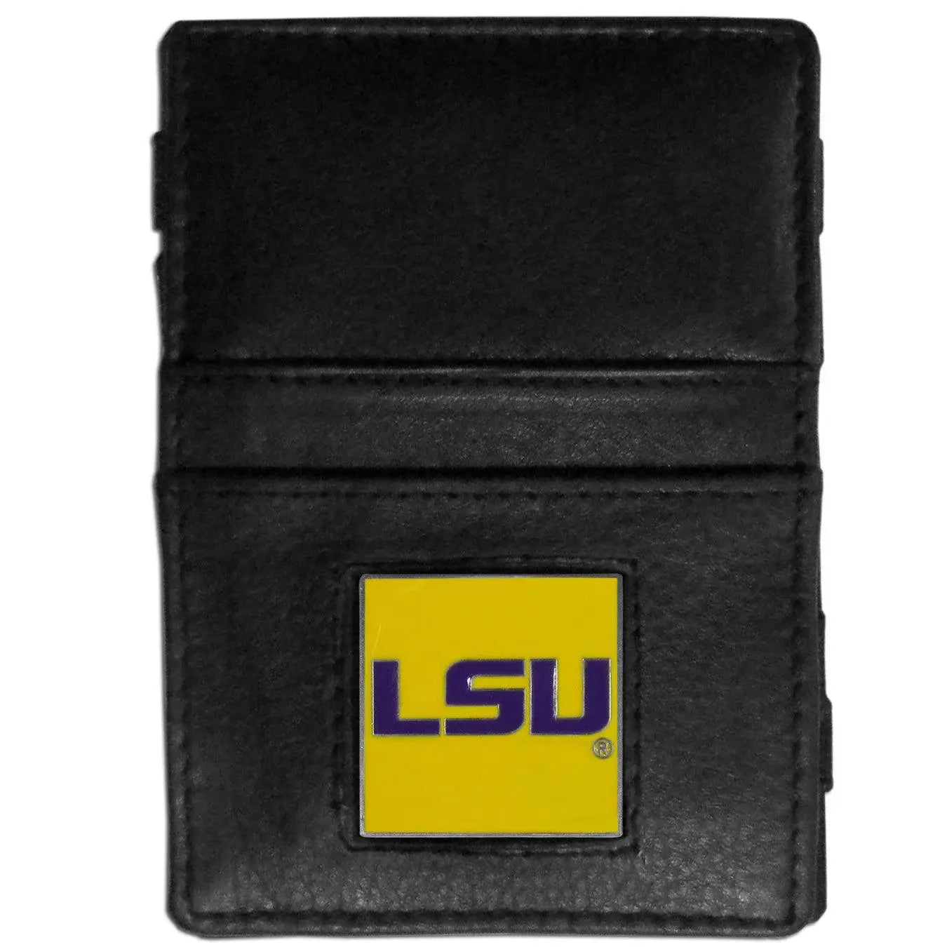 LSU Tigers Leather Jacob's Ladder Wallet - Siskiyou Buckle - Flyclothing LLC