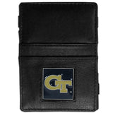 Georgia Tech Yellow Jackets Leather Jacob's Ladder Wallet - Siskiyou Buckle