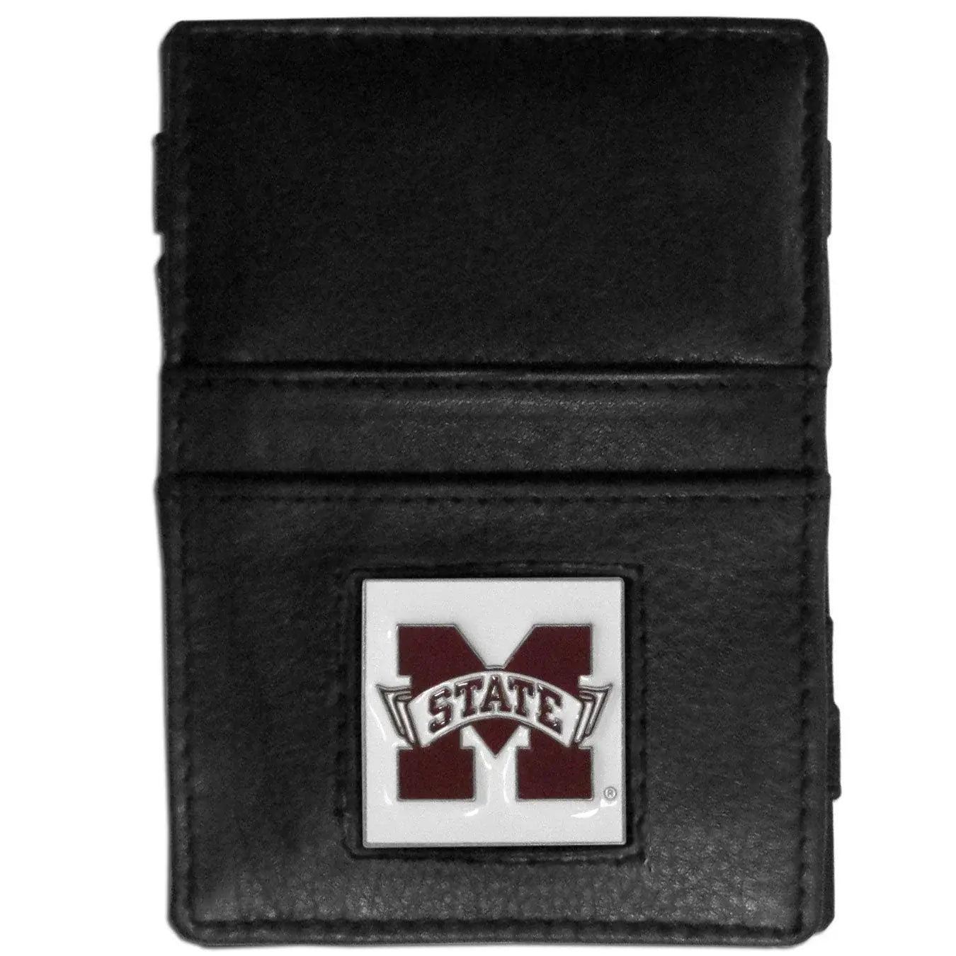 Mississippi St. Bulldogs Leather Jacob's Ladder Wallet - Siskiyou Buckle - Flyclothing LLC