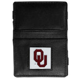 Oklahoma Sooners Leather Jacob's Ladder Wallet - Siskiyou Buckle