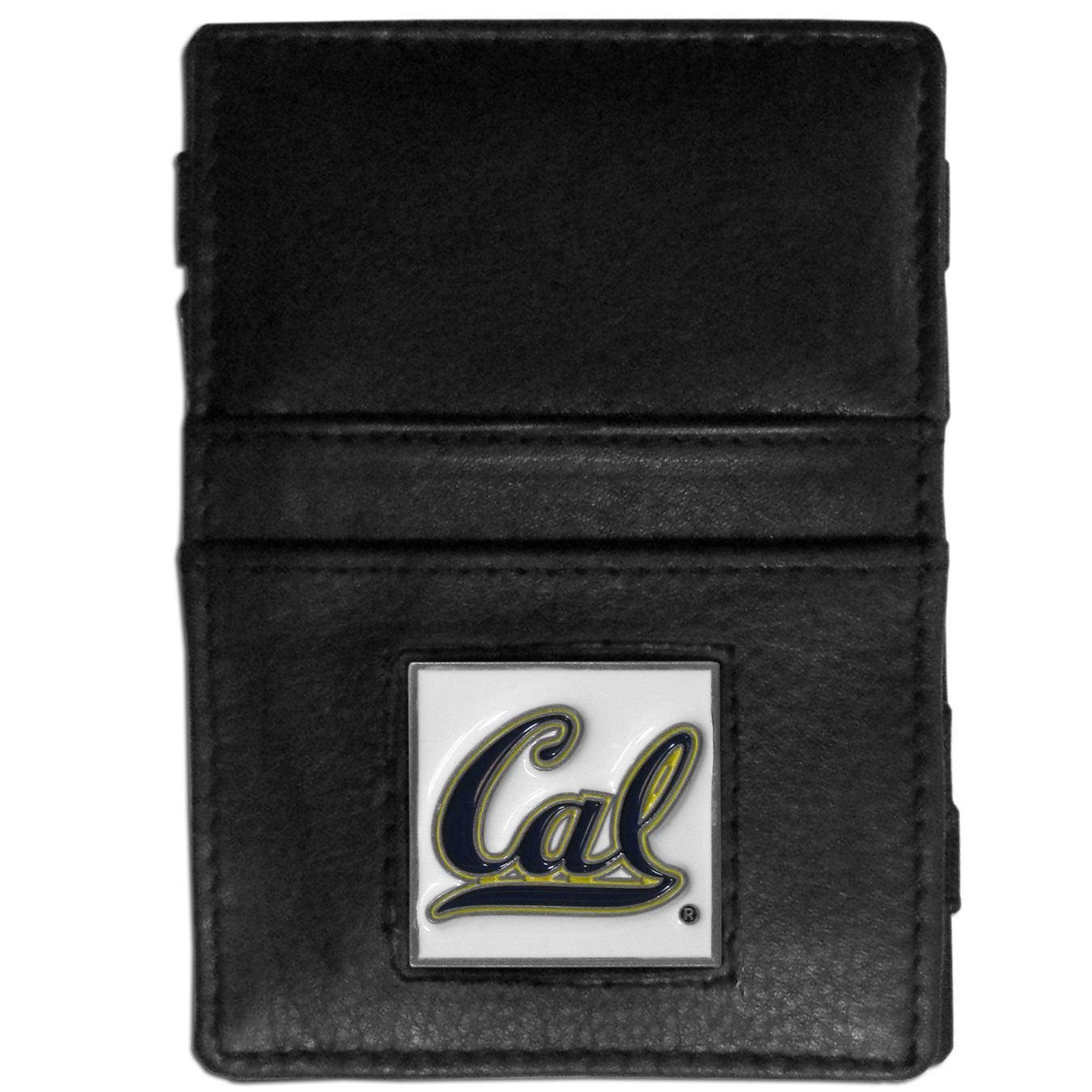 Cal Berkeley Bears Leather Jacob's Ladder Wallet - Siskiyou Buckle