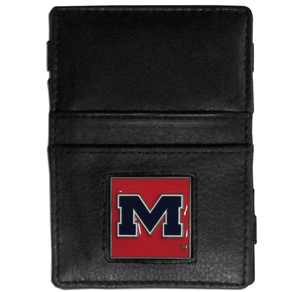 Mississippi Rebels Leather Jacob's Ladder Wallet - Siskiyou Buckle