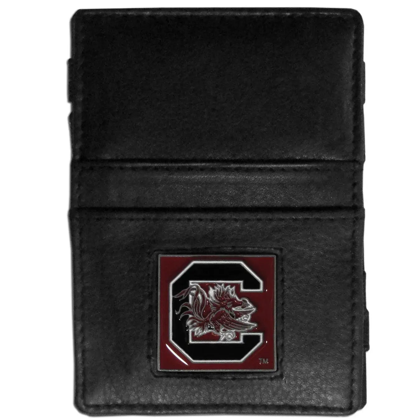 S. Carolina Gamecocks Leather Jacob's Ladder Wallet - Siskiyou Buckle - Flyclothing LLC