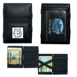 UCONN Huskies Leather Jacob's Ladder Wallet - Siskiyou Buckle