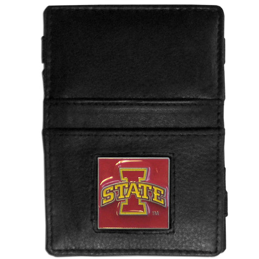 Iowa St. Cyclones Leather Jacob's Ladder Wallet - Flyclothing LLC