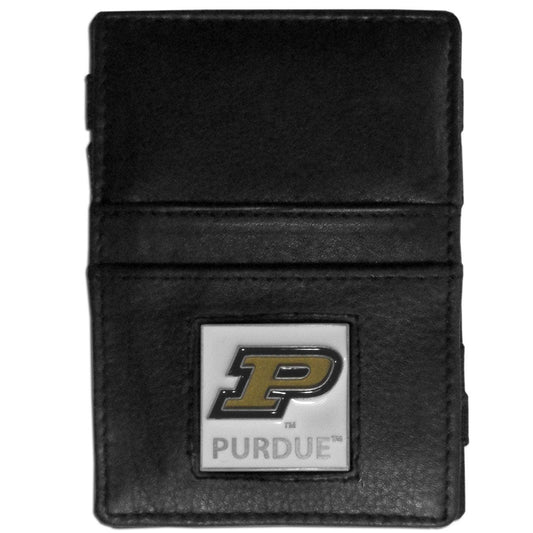 Purdue Boilermakers Leather Jacob's Ladder Wallet - Flyclothing LLC