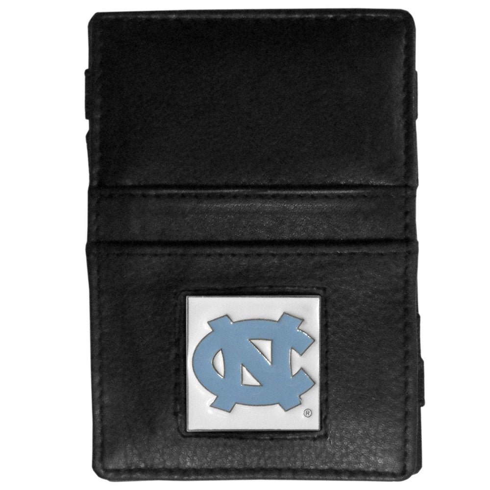 N. Carolina Tar Heels Leather Jacob's Ladder Wallet - Siskiyou Buckle