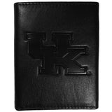 Kentucky Wildcats Embossed Leather Tri-fold Wallet - Siskiyou Buckle