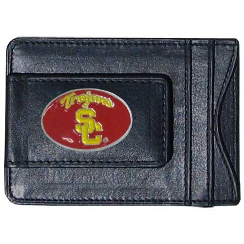 USC Trojans Leather Cash & Cardholder - Flyclothing LLC