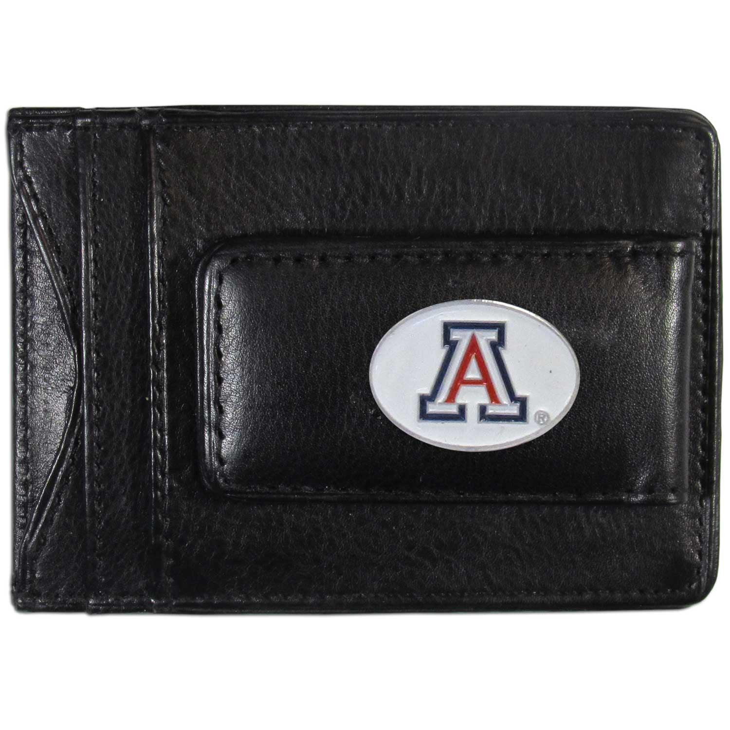 Arizona Wildcats Leather Cash & Cardholder - Flyclothing LLC
