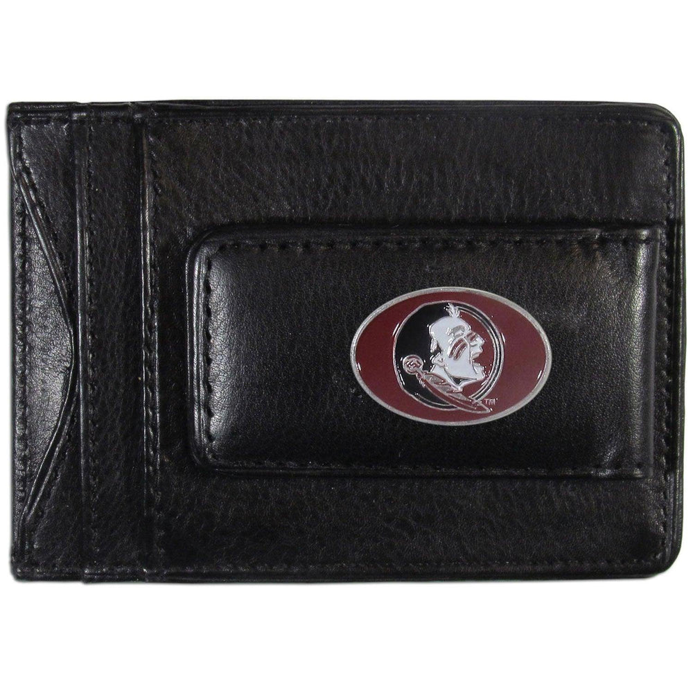 Florida St. Seminoles Leather Cash & Cardholder - Siskiyou Buckle