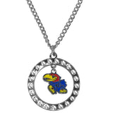 Kansas Jayhawks Rhinestone Hoop Necklaces - Siskiyou Buckle