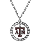 Texas A & M Aggies Rhinestone Hoop Necklaces - Siskiyou Buckle - Flyclothing LLC