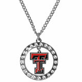 Texas Tech Raiders Rhinestone Hoop Necklaces - Siskiyou Buckle - Flyclothing LLC