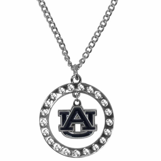 Auburn Tigers Rhinestone Hoop Necklaces - Siskiyou Buckle