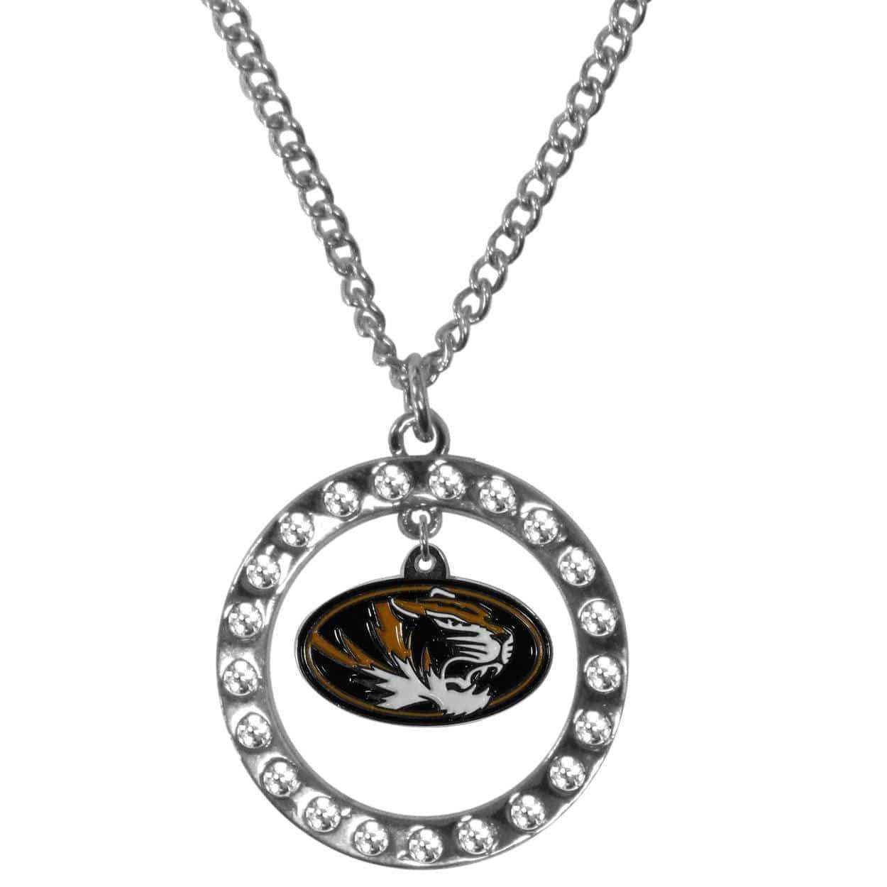 Missouri Tigers Rhinestone Hoop Necklaces - Siskiyou Buckle - Flyclothing LLC