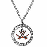Virginia Cavaliers Rhinestone Hoop Necklaces - Siskiyou Buckle
