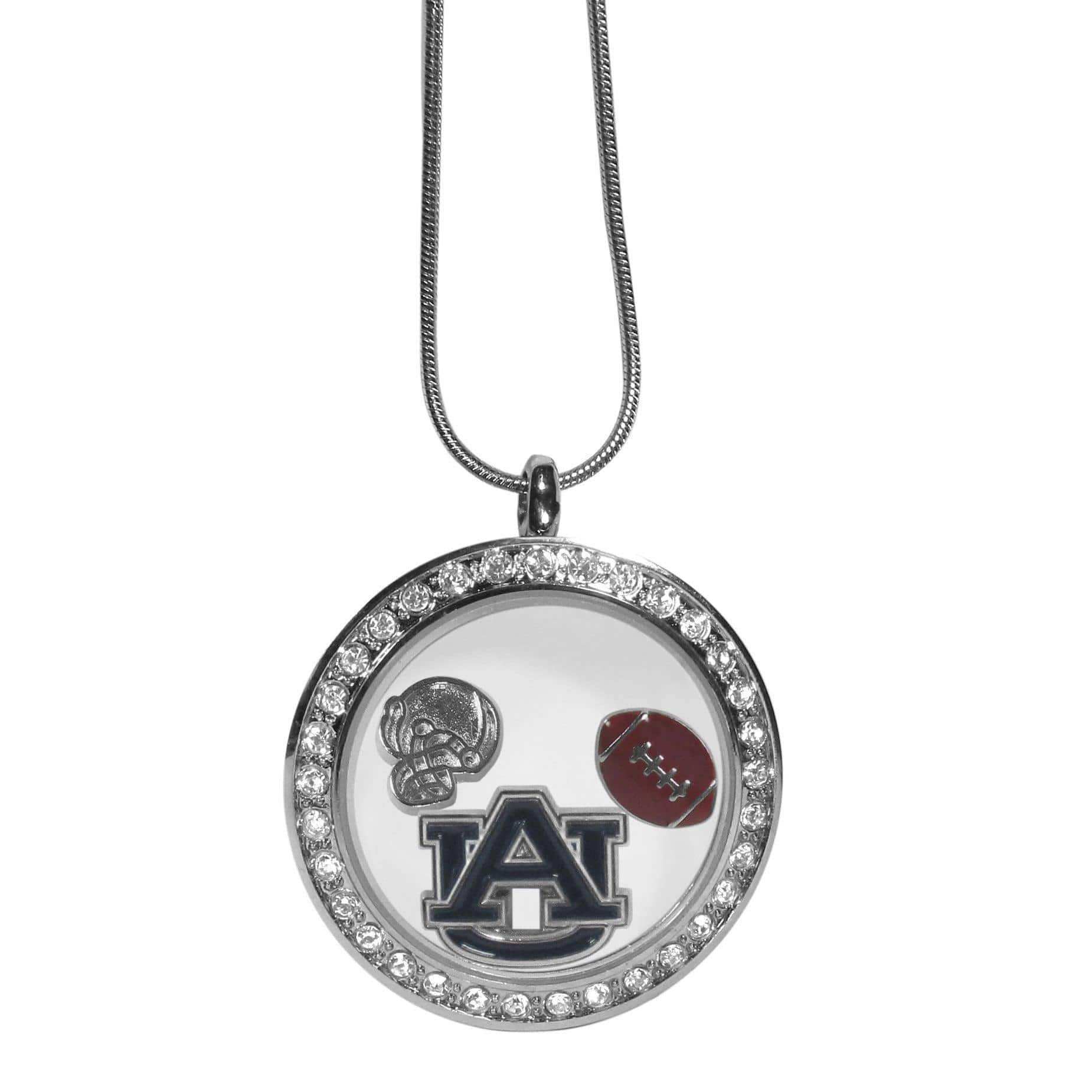 Auburn Tigers Locket Necklace - Siskiyou Buckle - Flyclothing LLC