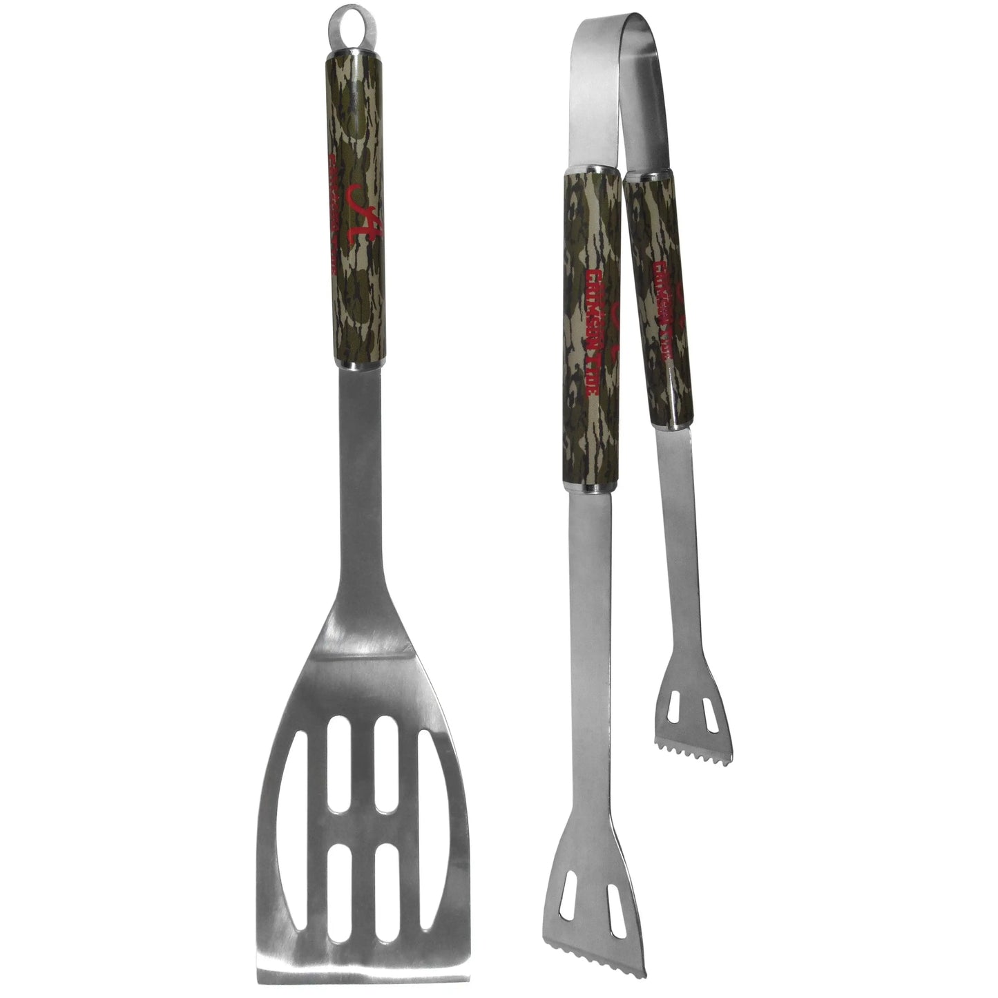 Alabama Crimson Tide 2 pc BBQ Set w/Mossy Oak Camo - Siskiyou Buckle - Flyclothing LLC