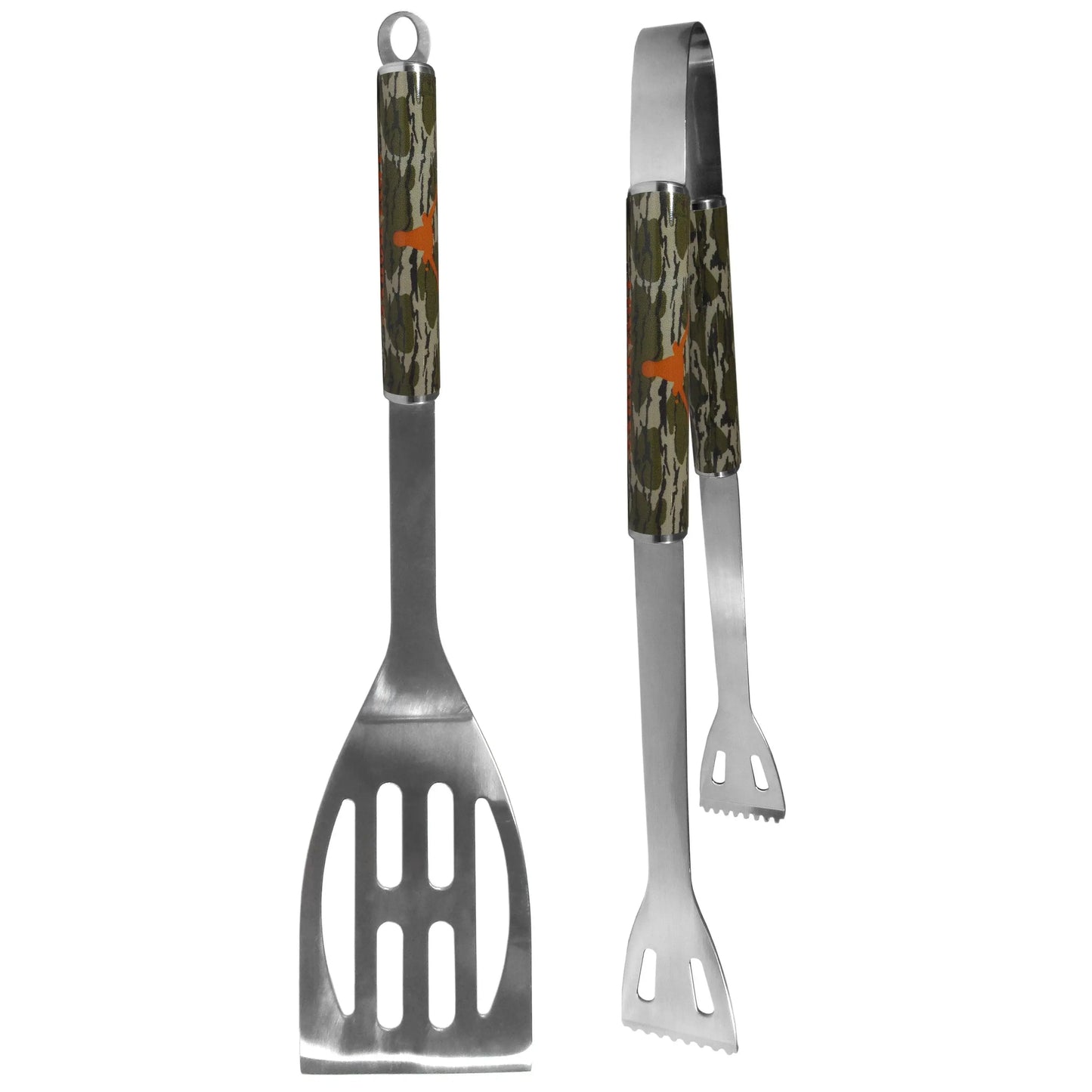 Texas Longhorns 2 pc BBQ Set w/Mossy Oak Camo - Siskiyou Buckle - Flyclothing LLC