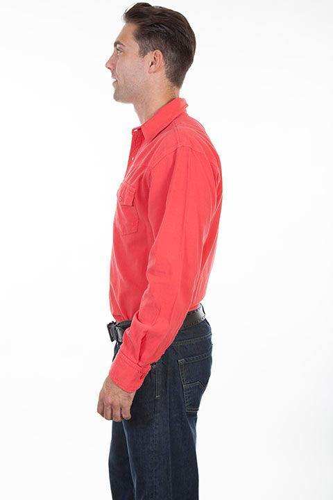 Scully CAYENNE MEN'S WESTERN YOKE/2 POCKET SHIRT - Scully Leather - Flyclothing LLC