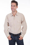 Scully SAND MEN'S WESTERN YOKE/2 POCKET SHIRT - Scully Leather
